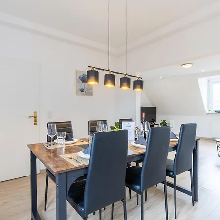 Apartamento Bahnhof Altstadt Stilvolles 85 Qm Mit Smart-tv