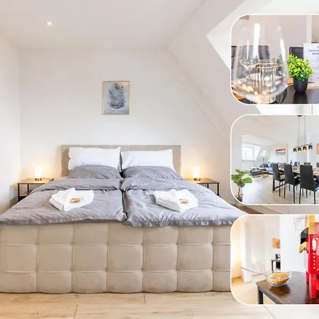 Design-apartment Zentrum Ruhige Lage Smart-tv 85qm Apartment